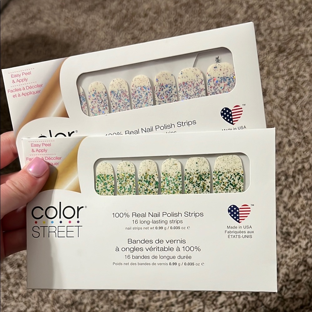 Color Street Glitter Nail Strips